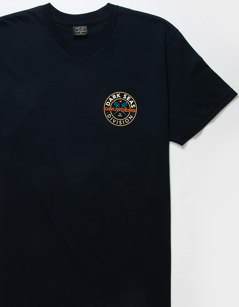 DARK SEAS x Grund&eacute;ns Coastal Region Mens Tee image number 3