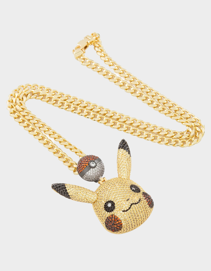 KING ICE x Pokémon Pikachu Necklace image number 0