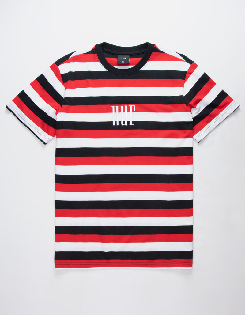 HUF Marka Bold Stripe Mens T-Shirt image number 0