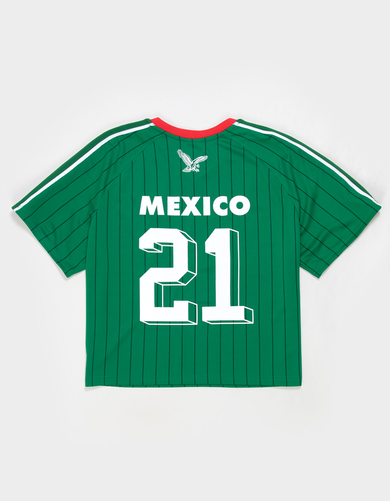 RSQ Mens Mexico Baggy Crop Soccer Jersey image number 0