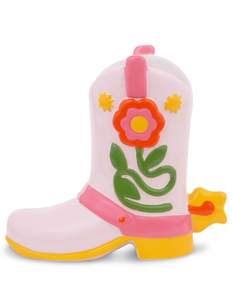 BAN.DO Giddy Up Cowboy Boot Vase image number 0