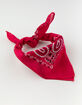 Hot Pink Paisley Bandana image number 1