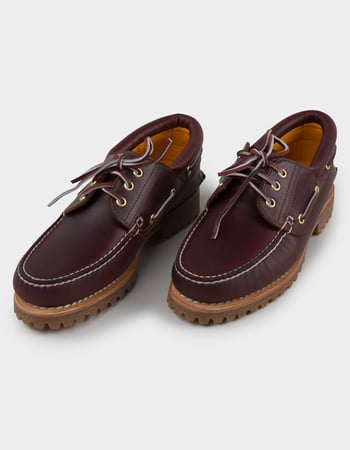 TIMBERLAND Authentics Mens 3-Eye Boat Shoes Alternative Image
