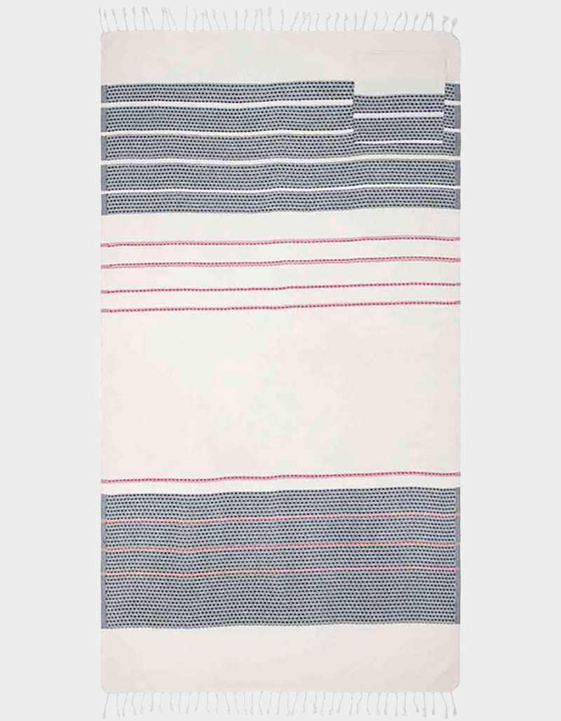 SAND CLOUD Zimmer Stripe Turkish Towel image number 0