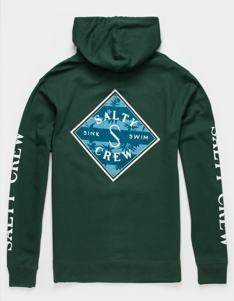 SALTY CREW Latitude Mens Green Hoodie image number 0