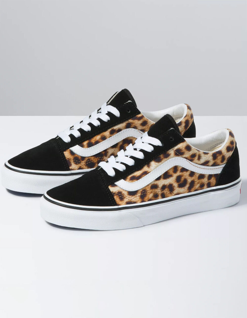 VANS Leopard Old Skool Womens Shoes image number 0