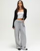 RSQ Womens Cable Knit Zip-Up Sweater image number 2