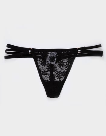 FULL TILT Side Strappy Lace Thong Primary Image