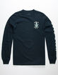 DEATH COAST SUPPLY Hold Fast Navy Mens T-Shirt image number 4