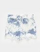 TRIXXI Tie Dye Girls Shorts Set image number 3