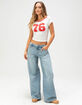 RSQ Womens 76 Boat Neck Tee image number 2
