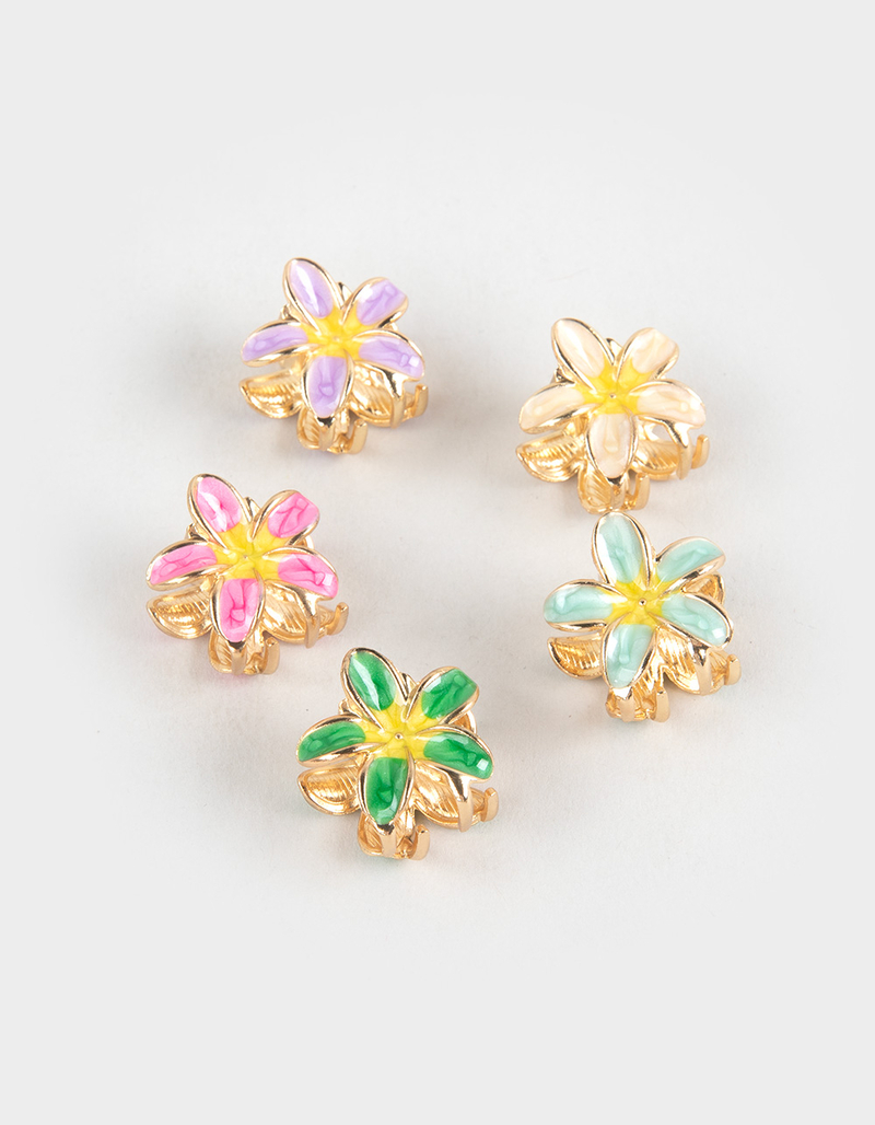 FULL TILT Metal Mini Flower Claw Clip Set image number 0