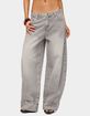 EDIKTED Kella Low Rise Baggy Jeans image number 1