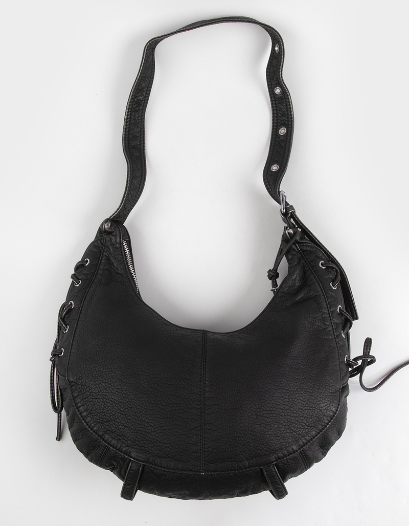 Washed Laced Shoulder Bag image number 3