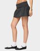 EDIKTED Moria Striped Fold Over Mini Skirt image number 2