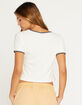 VOLCOM Lived In Lounge Womens Rib Short Sleeve Rib Tee image number 3
