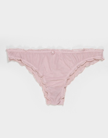 FULL TILT Lettuce Edge Lace Bikini Panties Primary Image