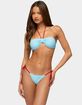 EDIKTED Leni Contrast Bandeau Bikini Top image number 1