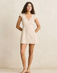 RHYTHM London Check Womens Mini Dress image number 4