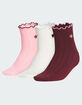 ADIDAS Originals 3 Pack Valentine's RFL Womens Quarter Socks image number 1