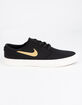 NIKE SB Zoom Stefan Janoski Canvas RM Black & Club Gold Shoes image number 1