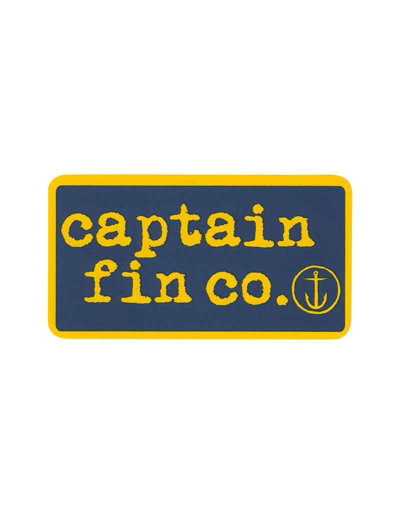 CAPTAIN FIN Type Patch Sticker image number 0