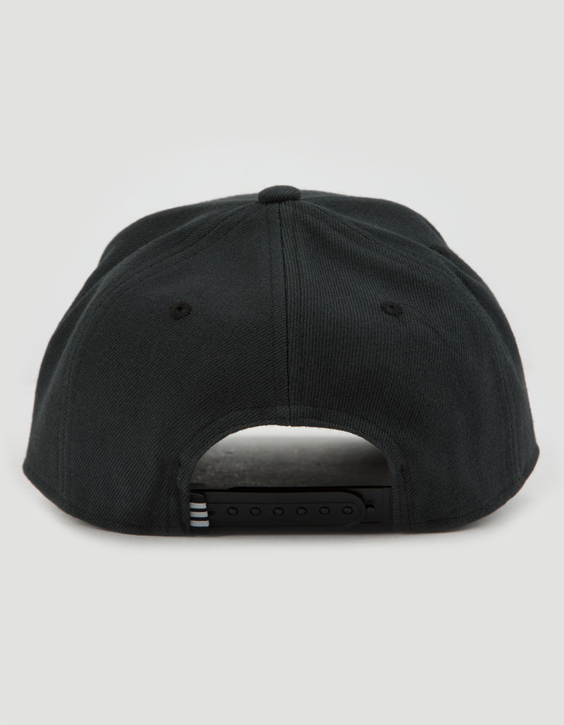 ADIDAS Originals Dart Precurve Black Mens Snapback Hat image number 1