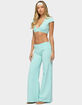 EDIKTED Laverne Wrap Crop Top image number 4