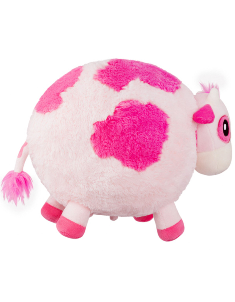 SQUISHABLE Mini Squishable Strawberry Cow Plush Toy image number 1