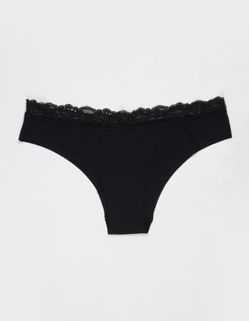 FULL TILT Lasercut Lace Waist Cheeky Panties Primary Image