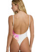 BILLABONG Sunny Shore Deep V Womens One Piece Swimsuit image number 3