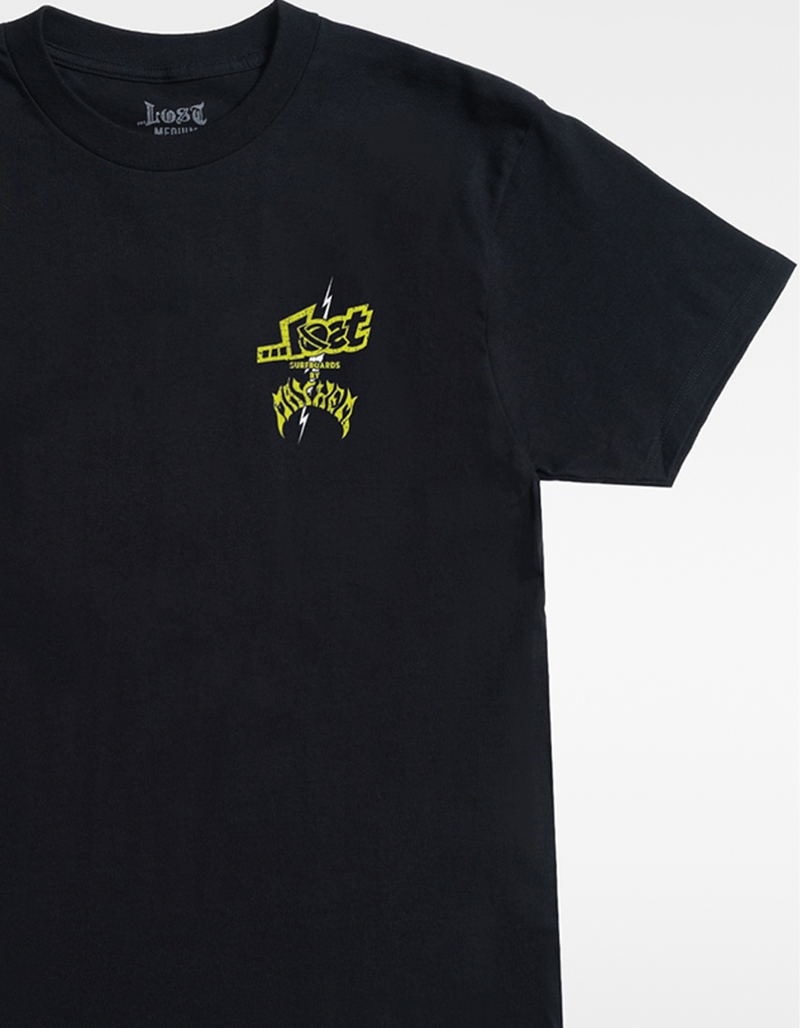 LOST Mayhem Bolts Mens Tee image number 3