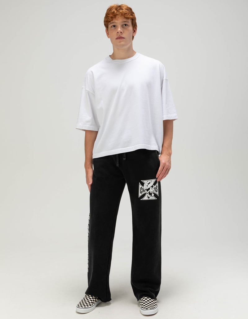WEST COAST CHOPPERS Skeleton Moto Logo Mens Sweatpants image number 7