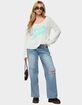 EDIKTED Palm Springs Light Knit Sweater image number 5