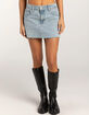 LEE Low Rise Womens Denim Mini Skirt image number 2