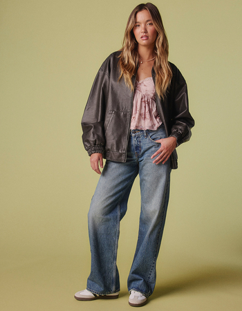 LEVI'S Premium Low Loose Womens Jeans - Rescued City Primary Image