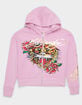 ED HARDY Tiger Rose Girls Zip-Up Hoodie image number 2