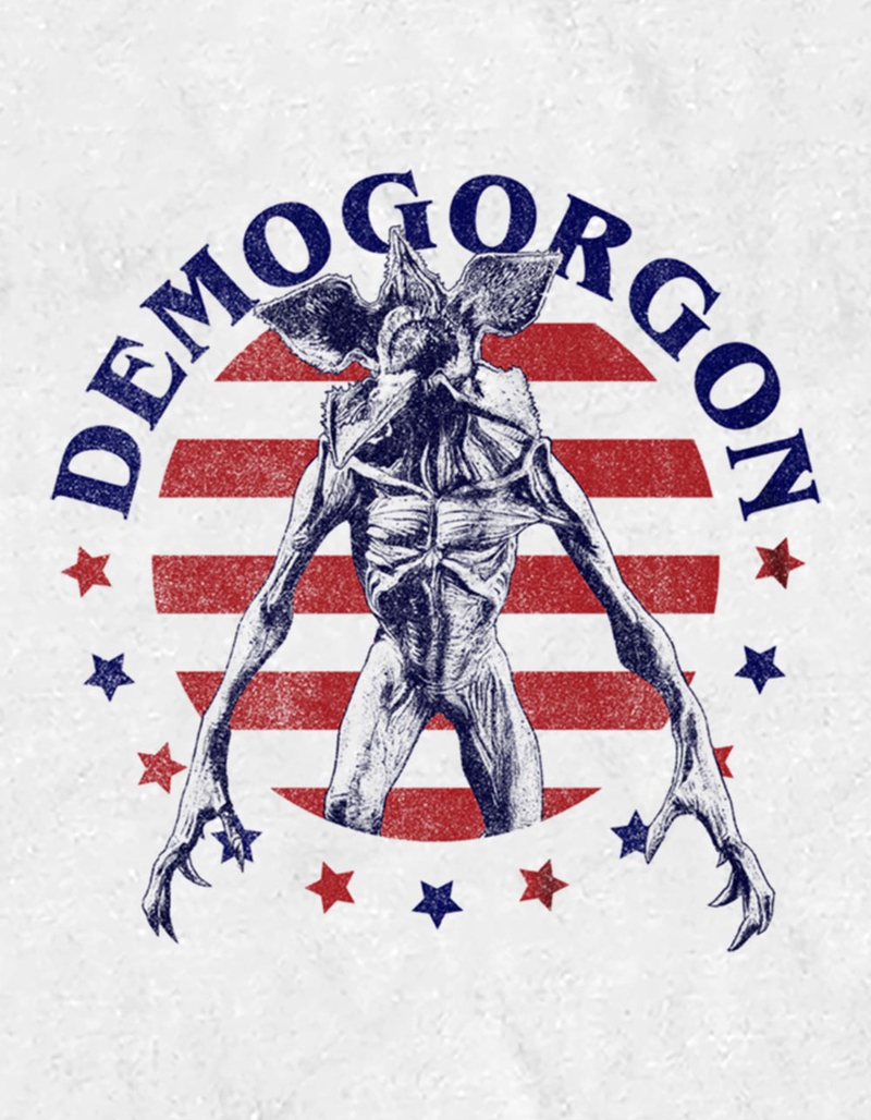 STRANGER THINGS Demogorgon Stripes Unisex Tee image number 1