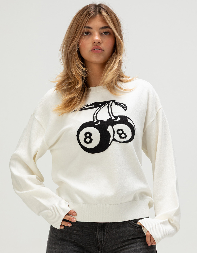 RSQ Womens Cherry 8-Ball Womens Sweater image number 0