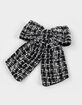 FULL TILT Oversized Plaid Bow Clip image number 2