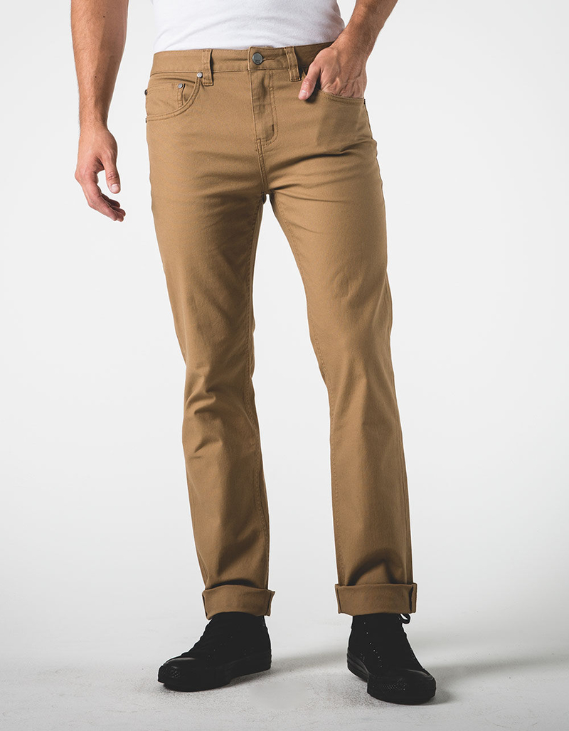 RSQ London Mens Skinny Stretch Twill Pants image number 1