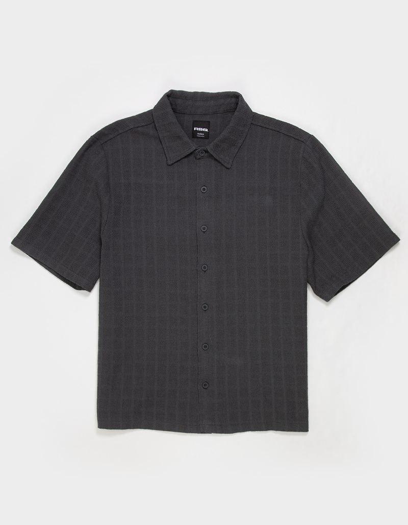 RSQ Mens Textured Button Up Shirt  image number 1