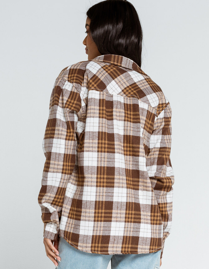 RSQ Menswear Womens Flannel Shirt image number 2