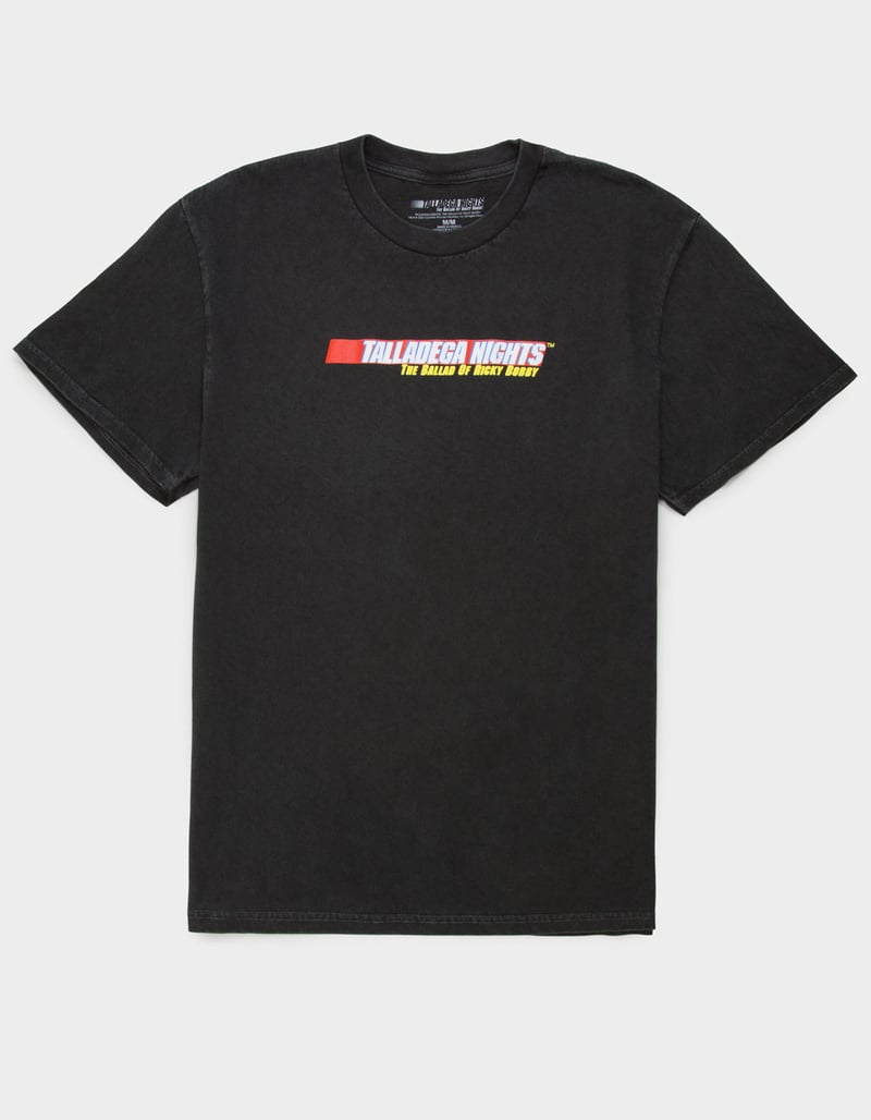 TALLADEGA NIGHTS Ricky Bobby Flames Mens Tee image number 1