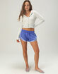 NIKE Tempo Dri-FIT Womens Mid Rise Running Shorts image number 1
