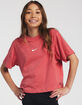 NIKE Essentials Girls Boxy Tee image number 4