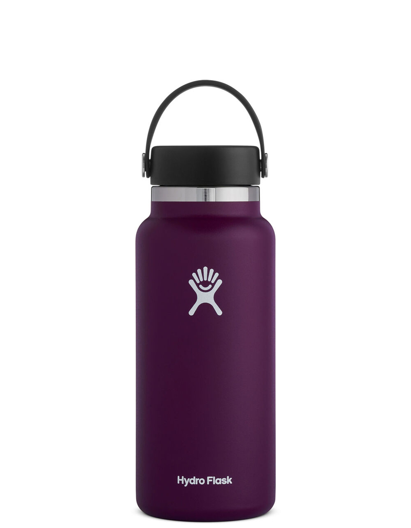 HYDRO FLASK 32oz Wide Mouth Eggplant Water Bottle image number 0
