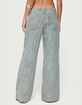 EDIKTED Blaze Distressed Low Rise Jeans image number 2