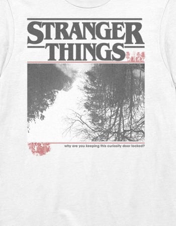STRANGER THINGS Upside Down Photo Unisex Tee Alternative Image