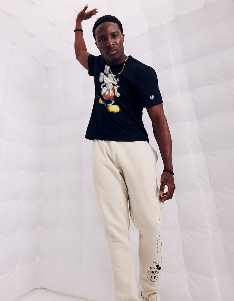 CHAMPION x Disney Reverse Weave Mens Sweatpants image number 6